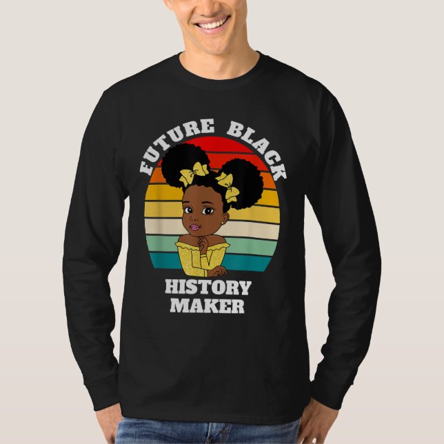 Camiseta Futuro creador de historia negra Junetdecia HBCU A (Anverso)
