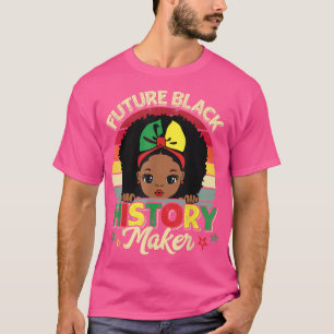 Camiseta Futuro creador de historia negra Junetdecimo Chica