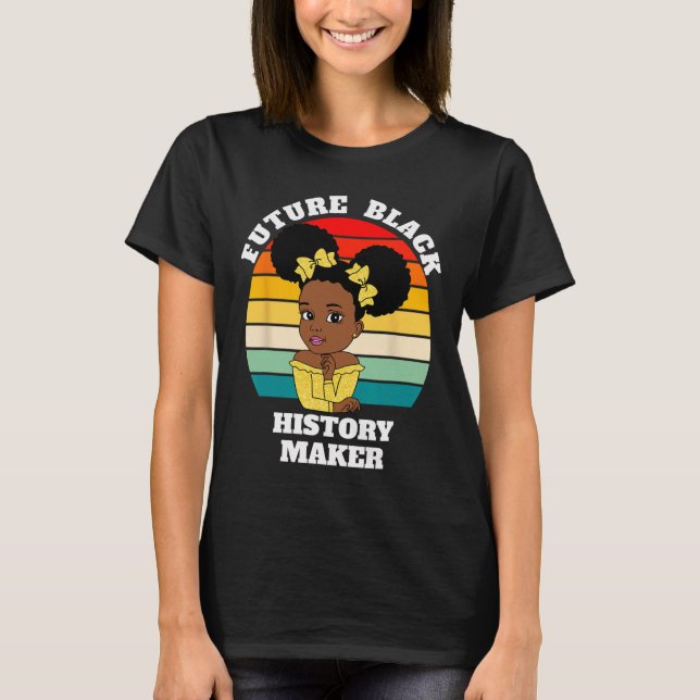 Camiseta Futuro creador de historia negra Junetdecio Hbcu A (Anverso)