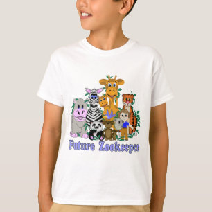 Camiseta Futuro cuidador de zoo