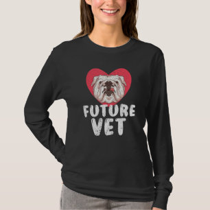 Camiseta Futuro de asistente veterinario de Vet Tech Médica