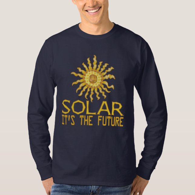 Camiseta Futuro de energía solar (Anverso)
