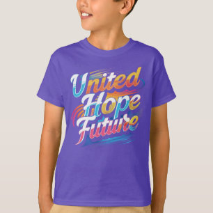 Camiseta Futuro de Esperanza Unida - Diseño vibrante y opti