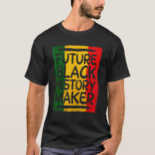 Camiseta Futuro de hombres: historia negra, orgullosa amer 