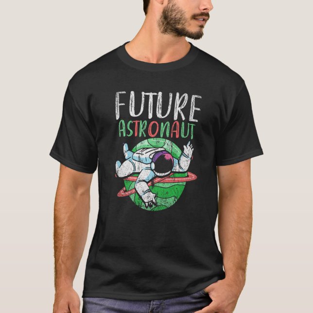 Camiseta Futuro de la galaxia de la ciencia del espacio ult (Anverso)