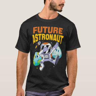 Camiseta Futuro de perforación de cohetes de ciencias del e