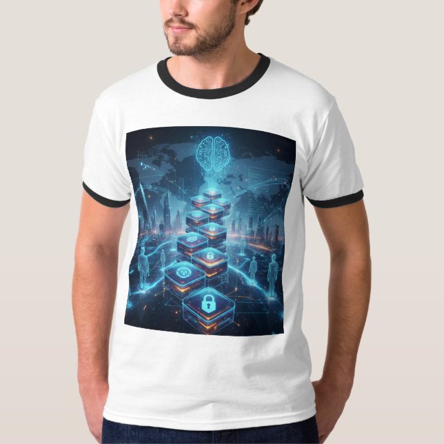 Camiseta "Futuro descentralizado" (Anverso)