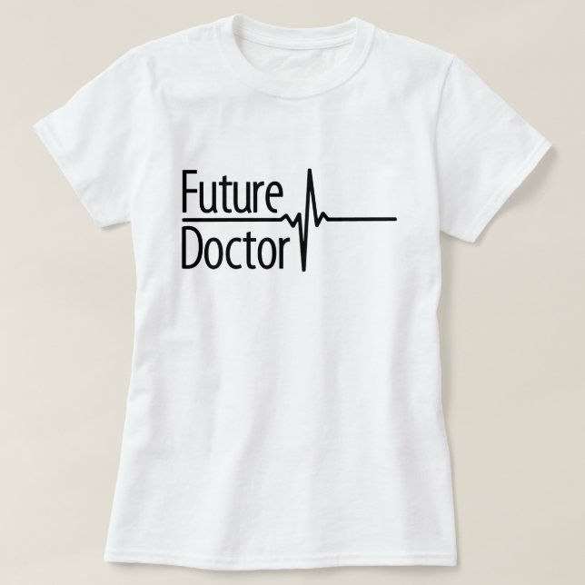 Camiseta Futuro Doctor EKG (Diseño del anverso)
