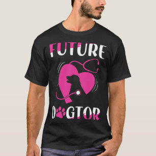Camiseta Futuro Dogtor Lindo Veterinario Aspirante