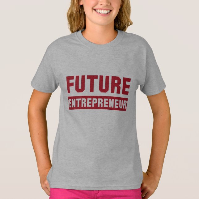 Camiseta Futuro emprendedor, emprendedor emprendedor (Anverso)