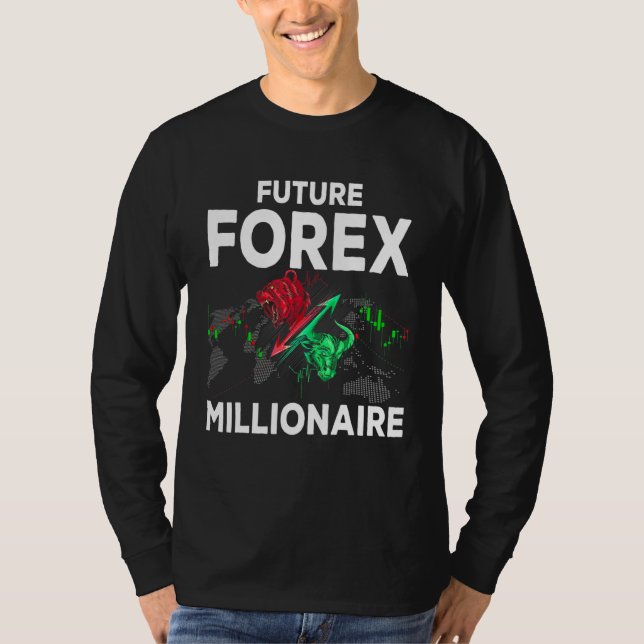 Camiseta Futuro empresario de Forex Millionaire (Anverso)
