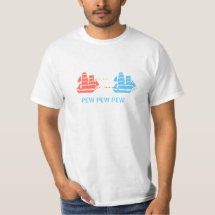 Camiseta Futuro épico en la batalla naval pasada