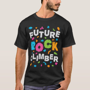 Camiseta Futuro escalador de rocas escalada en roca boulder