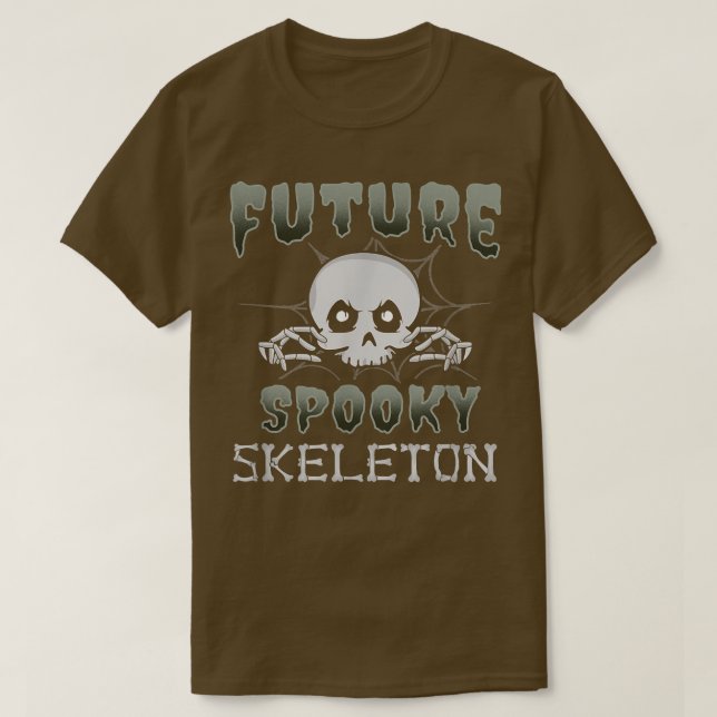 Camiseta Futuro escrúpulo de Halloween Shirt Funny T-Shi (Diseño del anverso)