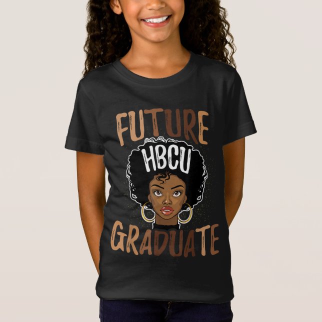 Camiseta Futuro estudio de la HBCU Historia del Colegio Neg (Anverso)