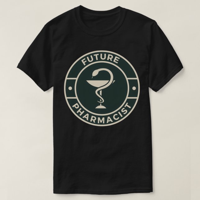 Camiseta futuro farmacéutico 9 (Diseño del anverso)