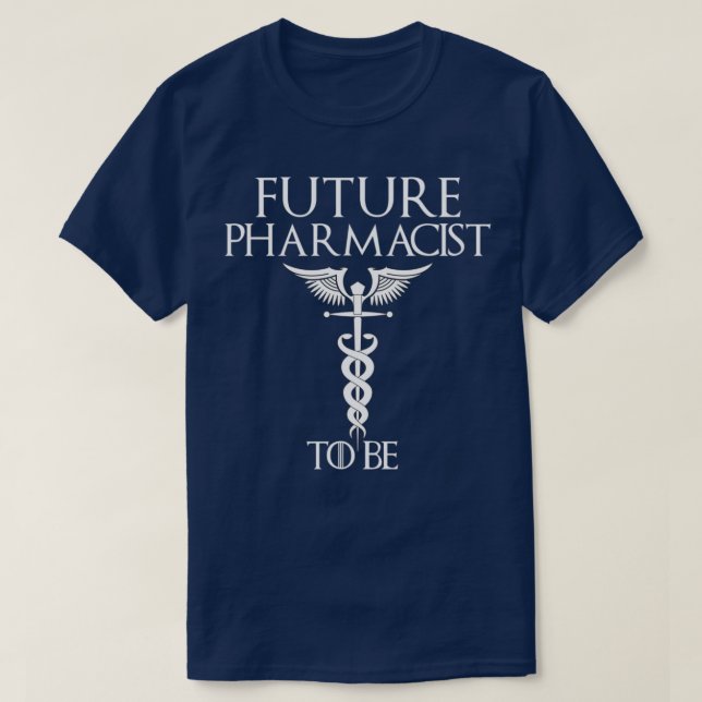 Camiseta Futuro farmacéutico para los estudiantes de farmac (Diseño del anverso)