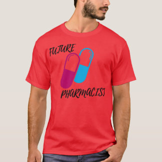Camiseta Futuro Farmacéutico regalo de hombres graciosos re