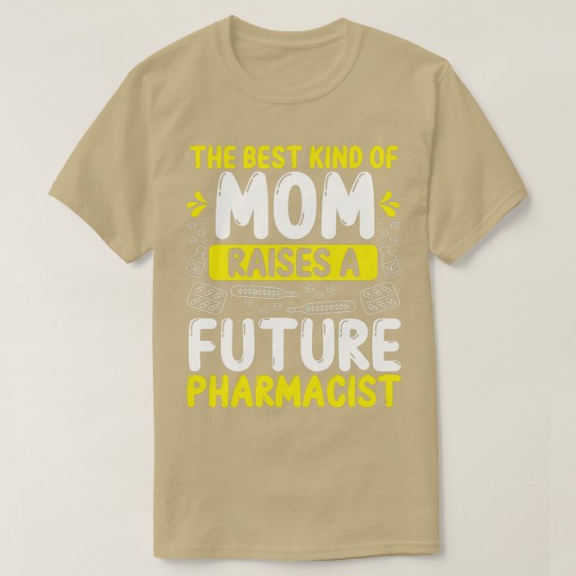 Camiseta Futuro Fiesta de la Escuela de Farmacia Funny Farm (Diseño del anverso)