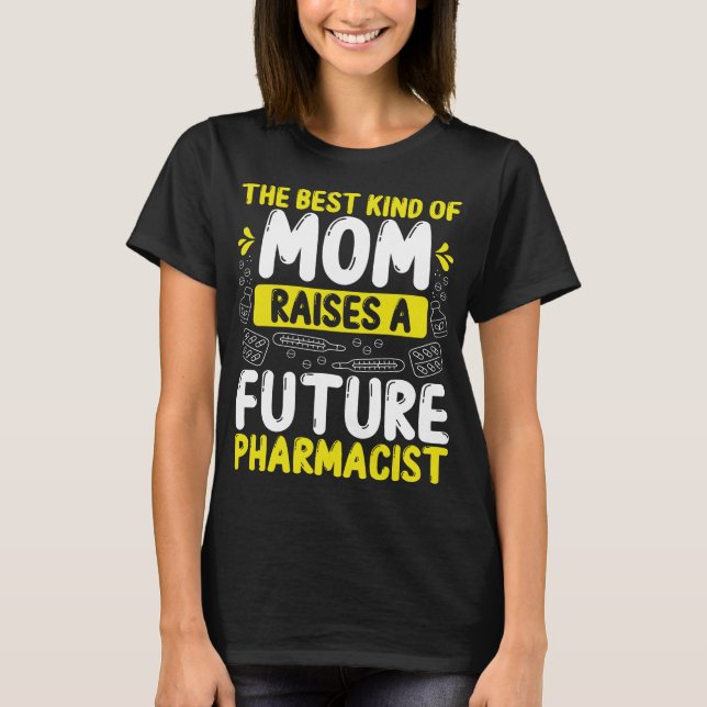 Camiseta Futuro Fiesta de la Escuela Farmacéutica Funny (Anverso)