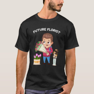 Camiseta Futuro Florista Hombres Gardener Bouquet Flower Ar