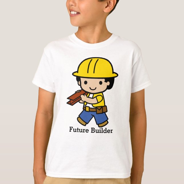 Camiseta Futuro generador de Gorra duro amarillo (Anverso)