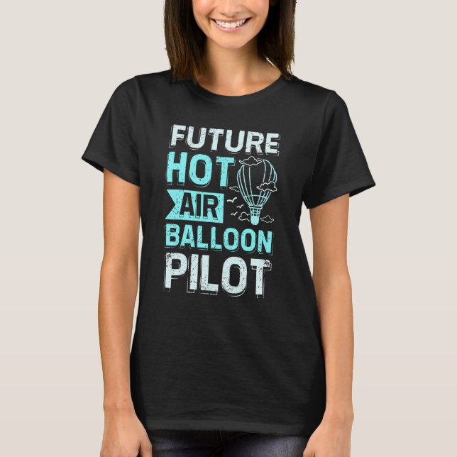 Camiseta Futuro globo aerostático (Anverso)