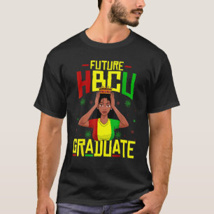 Camiseta Futuro Grado de Historia de Hbcu Reina de Colegio 