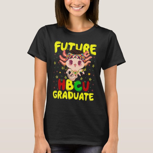 Camiseta Futuro Grado Hbcu Historia Black College African A (Anverso)
