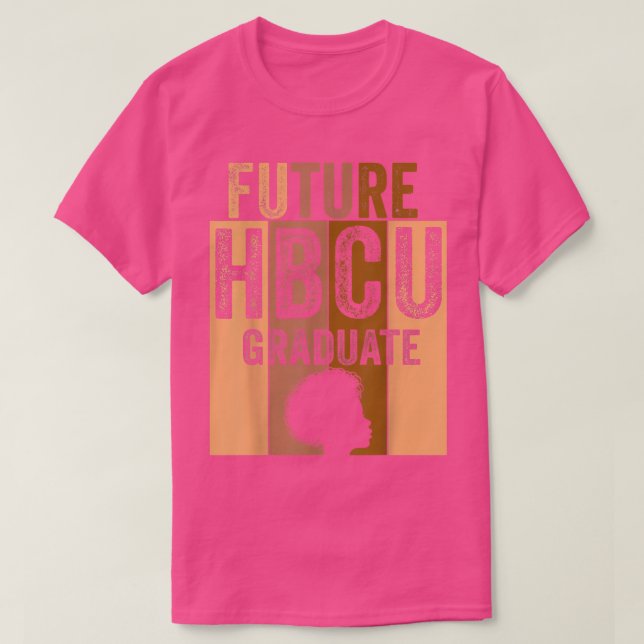 Camiseta Futuro Grado Hbcu Historia Colegio Negro Chica Muj (Diseño del anverso)