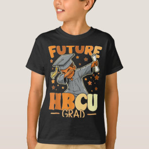Camiseta Futuro graduado de HBCU chicos haciendo dabbing ar