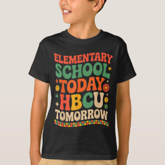 Camiseta Futuro graduado de HBCU, escuela primaria HBCU mañ
