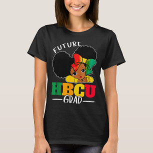 Camiseta Futuro graduado de Hbcu Historia Chica negra gradu