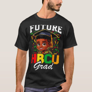 Camiseta Futuro graduado de HBCU niño negro pequeño de HBCU