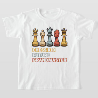 Camiseta Futuro Gran Maestro Chess Kid: Regalo para Jóvenes
