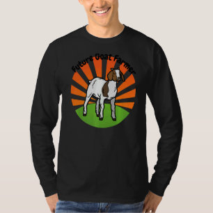 Camiseta Futuro Granjero Boer Goat Niño Oscuro Textos