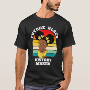 Camiseta Futuro hacedor de historia negra Junenth Chicas af