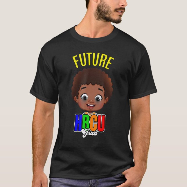 Camiseta Futuro HBCU Grad Boy Graduation Historic Black Uni (Anverso)