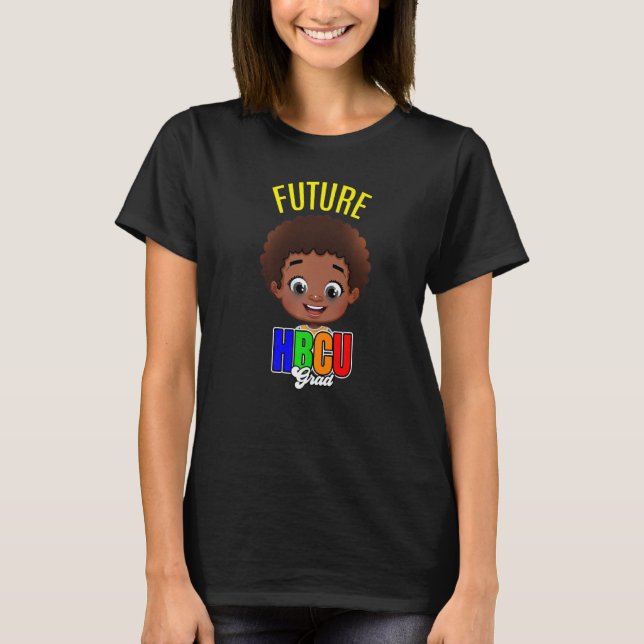 Camiseta Futuro HBCU Grad Boy Graduation Historic Black Uni (Anverso)