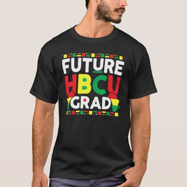 Camiseta Futuro Hbcu Grado Historia Black College Hombres M (Anverso)