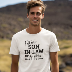Camiseta Futuro Hijo De Derecho WV Groom Boda