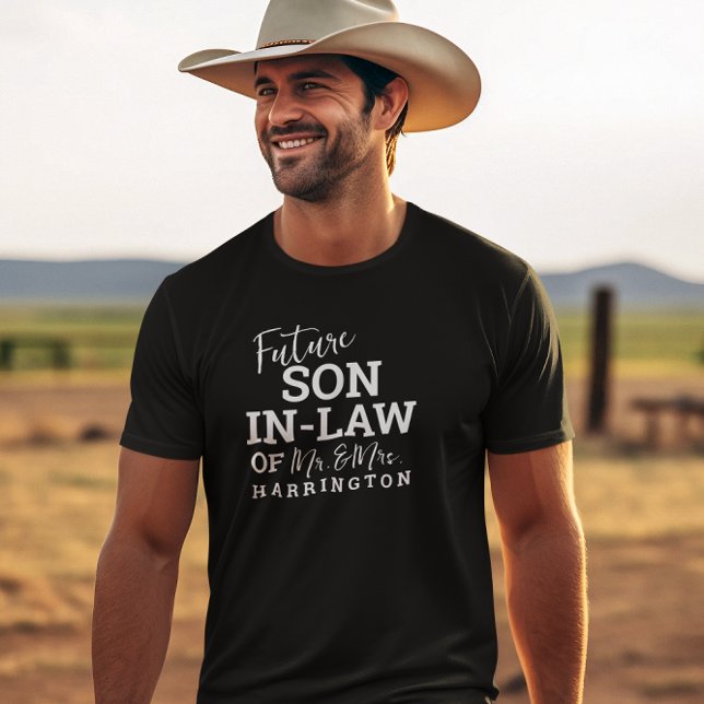 Camiseta Futuro Hijo En La Ley BV Groom Boda (Subido por el creador)