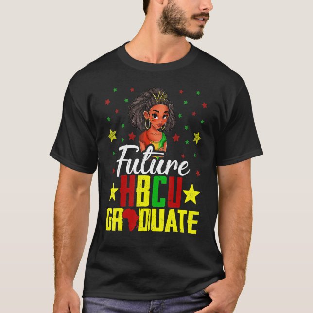 Camiseta Futuro historia de la universidad de Hbcu - Chica  (Anverso)