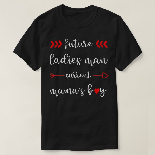 Camiseta Futuro hombre de mujeres Día de San Valentín de ma (Diseño del anverso)