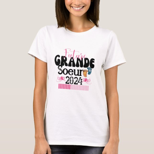 Camiseta Futuro Infrenable Grande Soeur 2024 En Cours Annon (Anverso)
