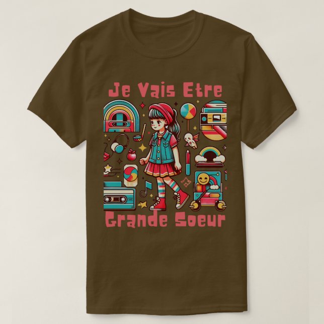 Camiseta Futuro Infrenable Grande Soeur 2025 Annonce Je Vai (Diseño del anverso)
