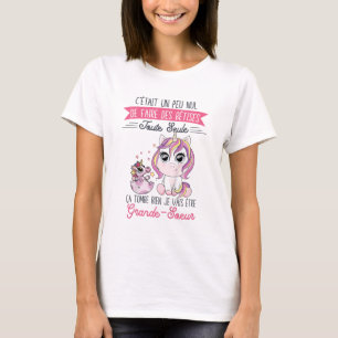 Camiseta Futuro Infrenable Grande Soeur Drôle Annonce Licor