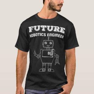 Camiseta Futuro Ingeniero Robot Technology Funny T