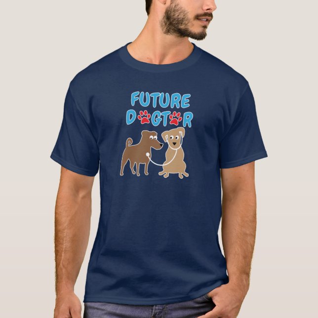 Camiseta Futuro investigador veterinario (Anverso)