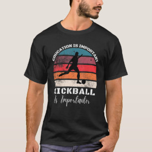 Camiseta Futuro Kickball Y Los Jugadores Mamá Papá Kickball